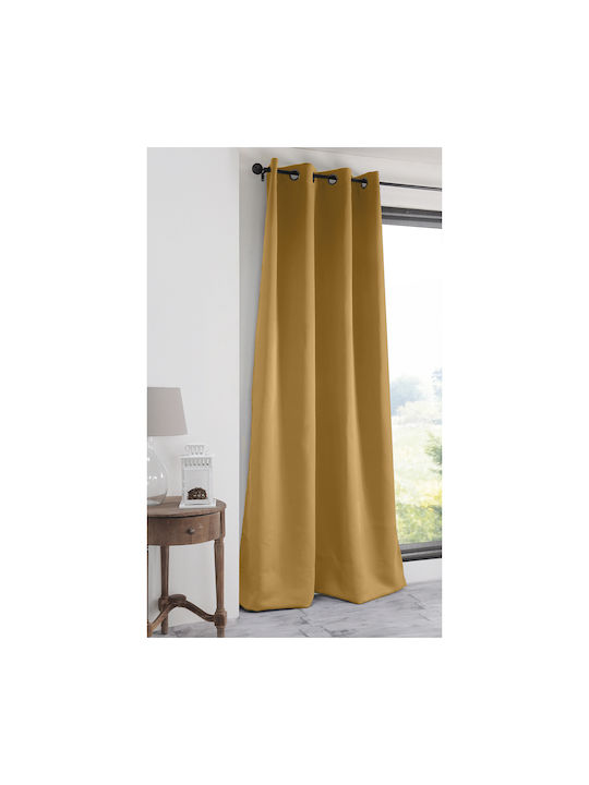 Пердета с Копчета S-F Notte Жълта 135x250см