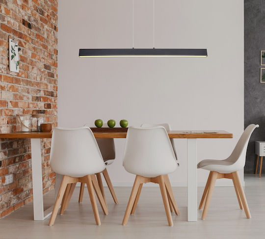 Globo Lighting Verena Висящо осветително тяло Черен 121x8x120см. Globo Lighting Verena Висящо осветително тяло Черен 121x8x120см.