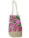 Summertiempo Stoff Strandtasche Mehrfarbige