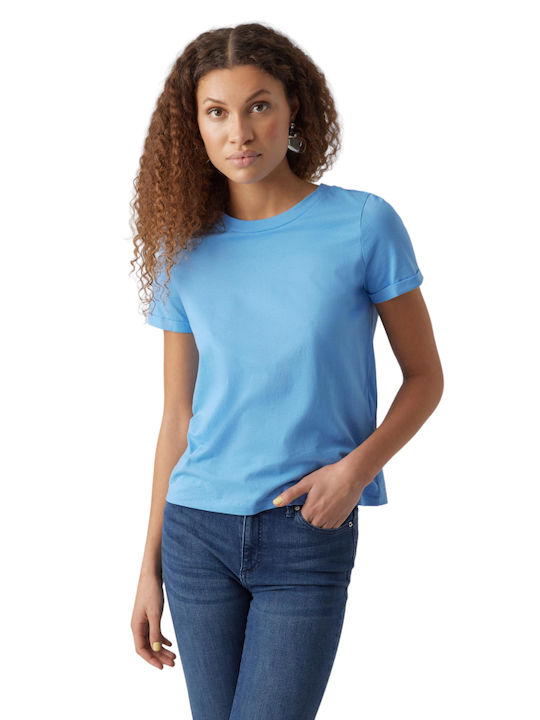 Vero Moda 10243889 Women's T-shirt Little Boy Blue