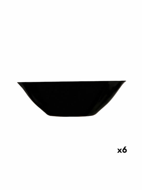 Luminarc Carine Salatschüssel Glas Schwarz 27x2...