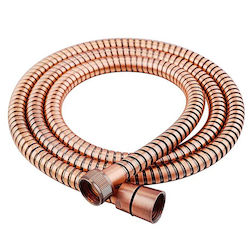 Interflex Σπιράλ Ντουζ Μεταλλικό 150cm Ροζ Χρυσό