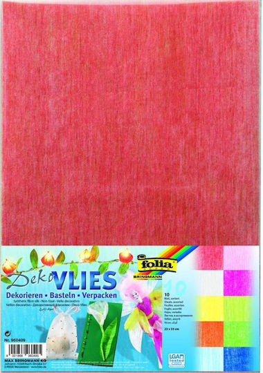 Folia Χαρτί Αφής/Μεταξόχαρτο 10 Φύλλα 23x33εκ.
