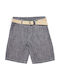 Kinder-Shorts/Bermudas Stoff Blau