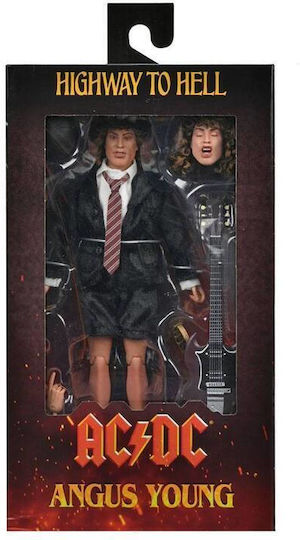 Neca AC/DC: Angus Young Highway to Hell Φιγούρα Δράσης ύψους 20εκ. σε Κλίμακα 1:10
