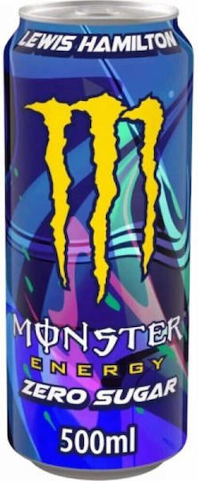 Monster Hamilton Energy Drink με Ανθρακικό, Χωρίς Ζάχαρη σε Μπουκάλι 500ml