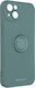 Roar Amber Back Cover Silicone Green (iPhone 14...