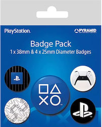 Pyramid International Badge Playstation 5pcs Pa...