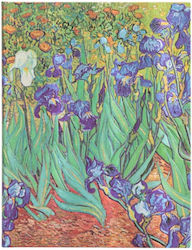 Paperblanks Van Gogh’s Irises Σημειωματάριο Α4 Ριγέ