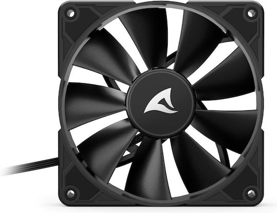 Sharkoon SilentStorm BW120 Case Fan (1400rpm) Without LED Lighting And 4-Pin PWM Connection