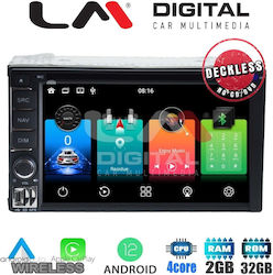 LM Digital Car-Audiosystem 2DIN (Bluetooth/USB/AUX/WiFi/GPS) mit Touchscreen 9"