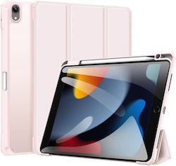 Dux Ducis Toby Series Tri-Fold Flip Cover Σιλικόνης Ροζ (iPad 2022 10.9'')