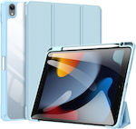 Dux Ducis Toby Series Tri-Fold Flip Cover Silicone Durable Light Blue iPad 10.9 2022