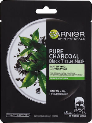 Garnier SkinActive Pure Charcoal Face Black Cleansing Mask 28gr