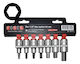 Force Walnut with Allen Head and Socket 1/2'' H10 / H12 / H14 / H5 / H6 / H7 / H8x55mm / 65mm 7pcs