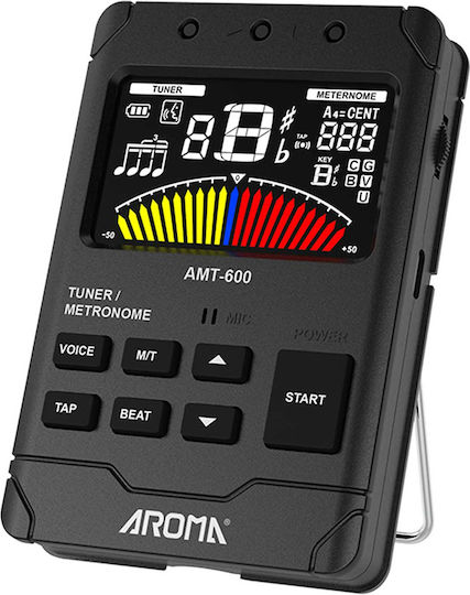 Aroma Tuner / Metronom AMT600 în Culoare Negru