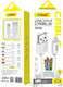 Andowl Q-SJ1A USB-A to Lightning Cable Λευκό 1m (Q-SJ1A)