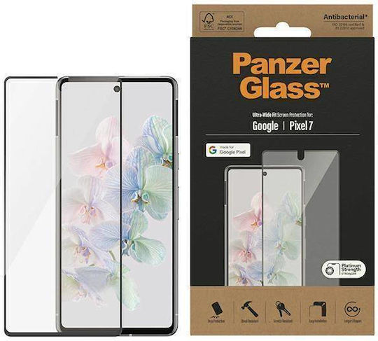 PanzerGlass Ultra-Wide Fit 5D Закалено стъкло Черен (Google Pixel 7)