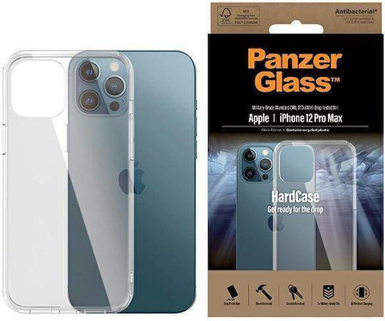 PanzerGlass ClearCase Antibacterial Back Cover Σιλικόνης Διάφανο (iPhone 12 Pro Max)