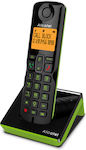 Alcatel S280 EWE Cordless Phone with Speaker Black/Green