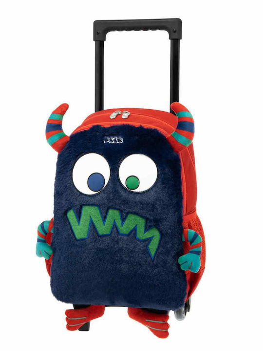 Polo Los Ninos School Bag Trolley Kindergarten in Blue color 10lt