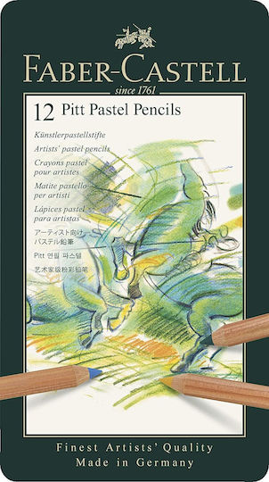 Faber-Castell Pitt Pastel Colored Pencil Set Package of 1 packages