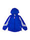 Kids' Casual Jacket Short Windproof with Hood Blue