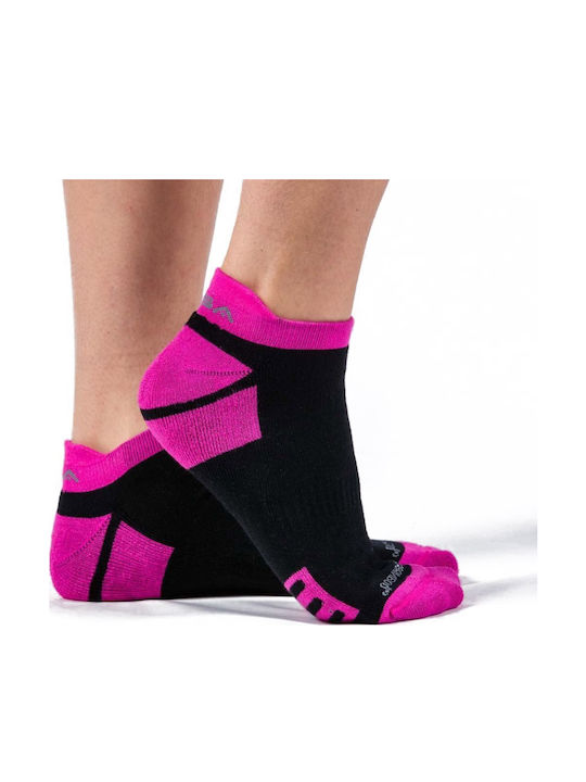 GSA Bamboo Running Κάλτσες Μαύρες 6 Ζεύγη