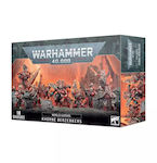 Games Workshop Warhammer World Eaters: Khorne Berzerkers Unpainted Figures