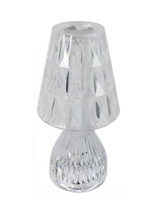 Tischlampe Dekorative Lampe mit RGB-Beleuchtung LED Transparent