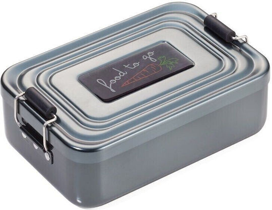 Troika Кутия за обяд Inox Сив 17.9x11.6см 1бр