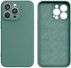 Hurtel Silicone Back Cover Green (Redmi Note 11 Pro)