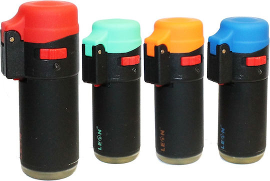 Leonflame Barrel Trendy Αντιανεμικός Αναπτήρας Φλόγας Τύπου Jet (Διάφορα Χρώματα)