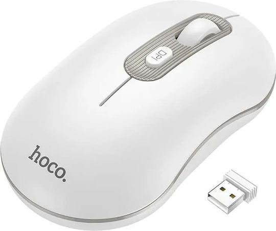 Hoco GM21 Wireless Ergonomic Mouse White