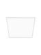 Aca Square Recessed LED Panel 30W with Warm White Light 3000K 59.5x59.5cm