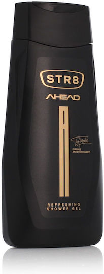 STR8 Ahead Revitalizing Shower Gel with Woody Scent for Men 250ml