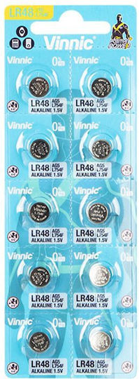 Vinnic Baterii alcaline Baterii de ceas pentru ceasuri SR48 10buc