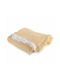 Nef-Nef Homeware Κουβέρτα Κούνιας Apollo Βαμβακερή Κίτρινη 110x150εκ.