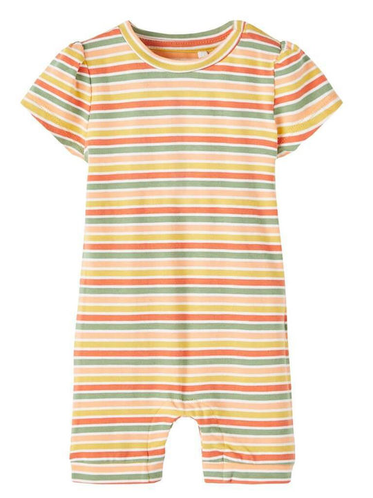 Name It Body pentru Bebeluși Mâneca scurta Portocaliu