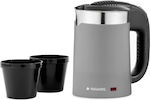 Navaris Kettle Travel Size 500ml 1100W Gray