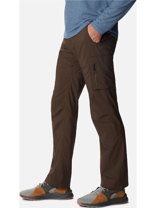 Columbia Silver Ridge Men's Hiking Long Trousers Brown