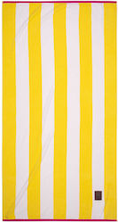 Greenwich Polo Club 3820 Beach Towel Cotton Yellow 170x90cm.