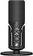 Sennheiser Profile Кондензаторен Микрофон с USB Type-C Настолен за Вокали в Черен Цвят