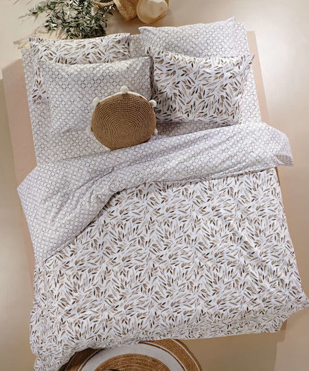 Kentia Bettwäsche-Set Überdoppel 240x270cm. Olibo 26 4Stück