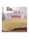 Nef-Nef Homeware Cool Pique Blanket Double 220x240cm Honey