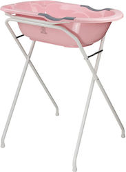 Bebe Stars Baby Bath with Stand Pink