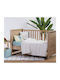 Nef-Nef Homeware Blanket Nursery Swaddling Blankets Life Line Cotton White 80x110cm