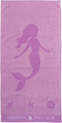 Greenwich Polo Club Kids Beach Towel Purple 140x70cm 267701403765