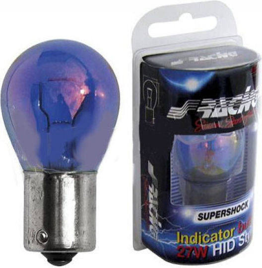 Simoni Racing Λάμπα Αυτοκινήτου PY21W-BAU15s LED Λευκό 12V 27W