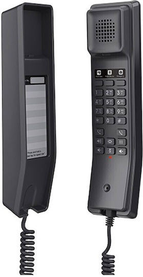 Grandstream GHP611W Ενσύρματο Τηλέφωνο IP 2 γραμμών Μαύρο